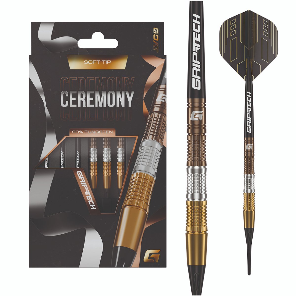 GOAT Ceremony 90% Soft Tip - Dartpijlen