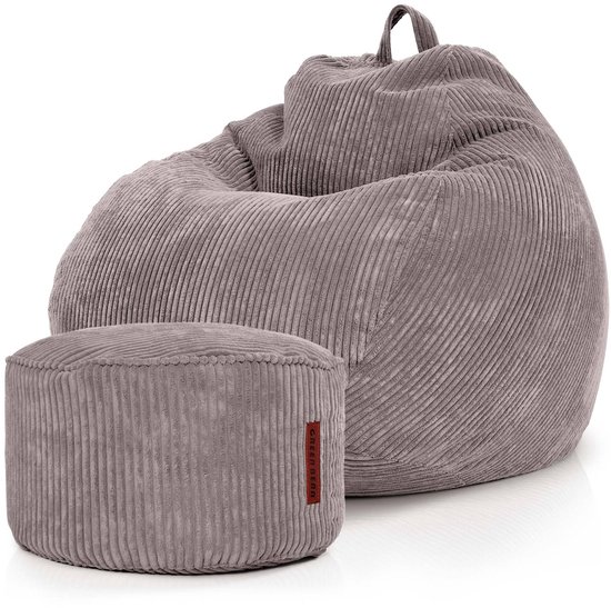 Sitting Point Beanbag Shara XL - Antraciet | GRATIS Levering