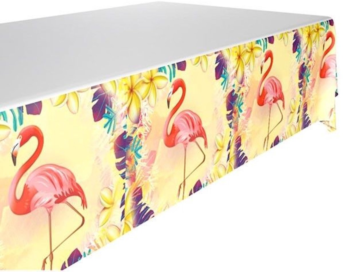Tafelkleed Flamingo 108 cm x 180 cm