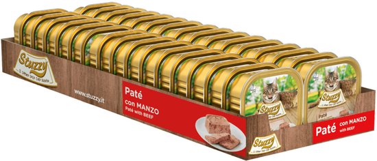 Stuzzy Kattenvoer Paté Rund - 32 x 100 gr - Voordeelverpakking