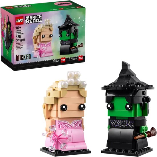 LEGO Wicked 40794 Elphaba en Glinda figuren