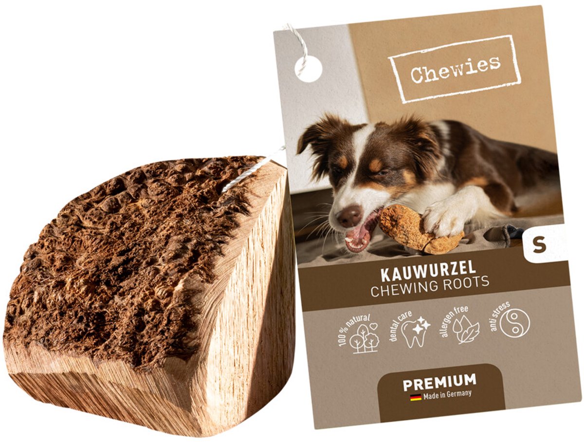 Chewies Kauwwortel Hondensnack S - 5 x - Voordeelverpakking