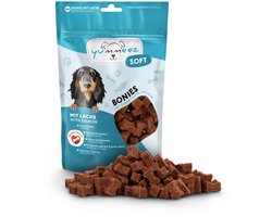 10x Yummeez Soft Bonies Hondensnack Zalm 165 gr