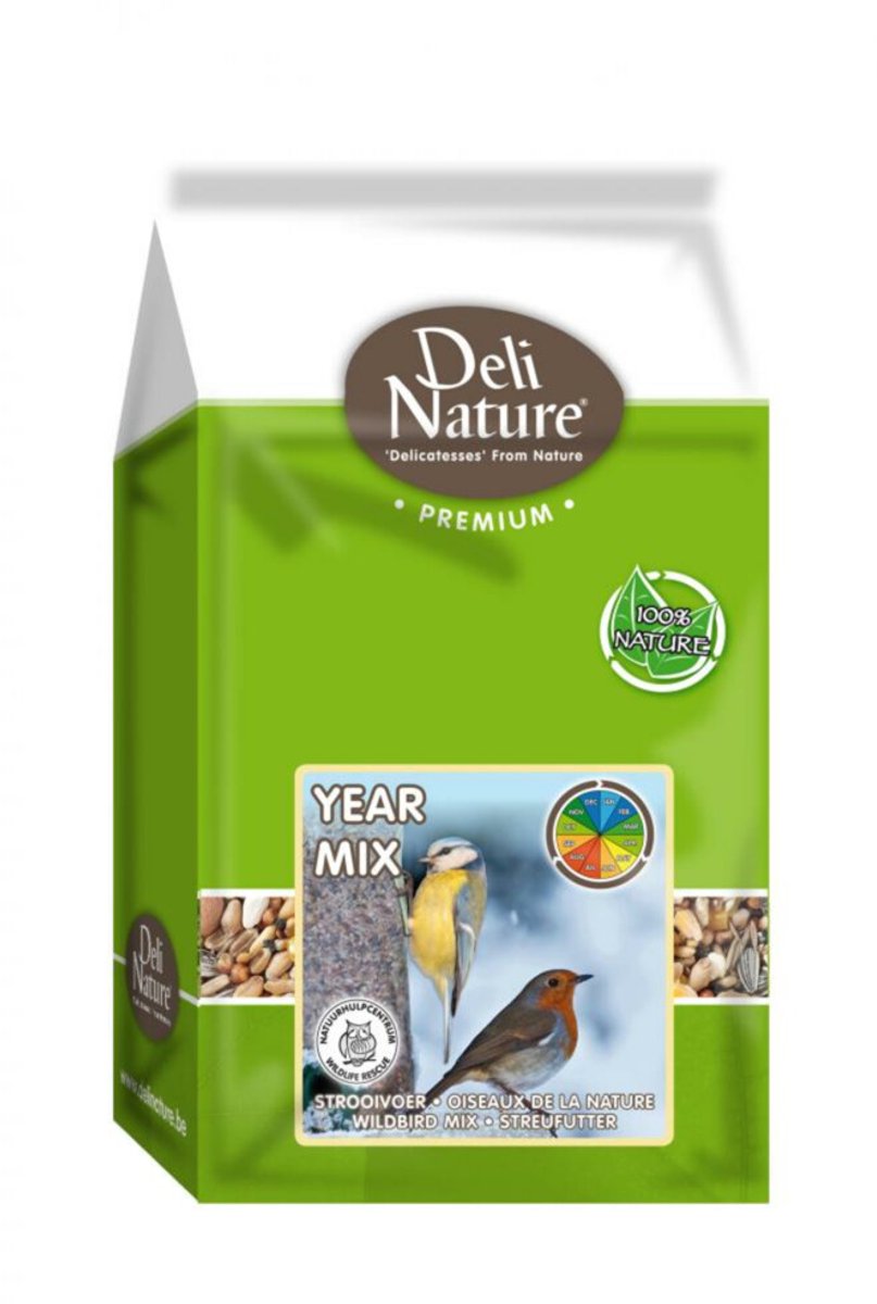 Deli Nature Strooivoer Year Mix - 10 x 1 kg - Voordeelverpakking