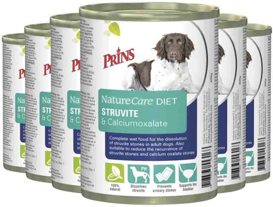 Prins NatureCare Dog Diet Struvite&calciumoxalate 6x0,4kg