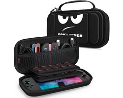 Zandarix Geschikt voor Nintendo Switch 2 – Hard Shell Beschermhoes – Draagbare Reistas met 20 Game Card Slots – Binnenzak voor Accessoires – Don’t Touch