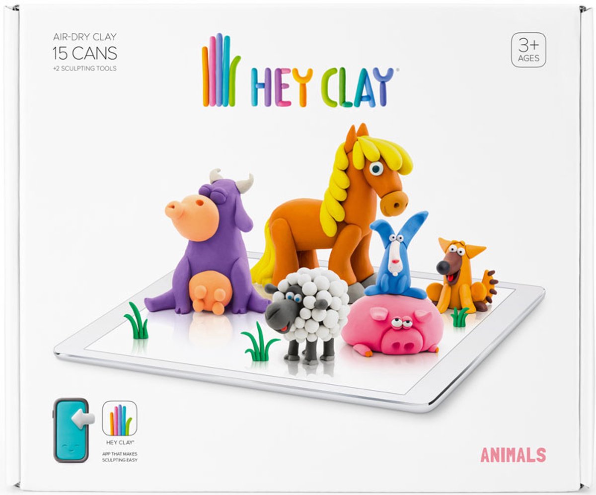 Tomy klei dieren set - creatief speelgoed voor kinderen.