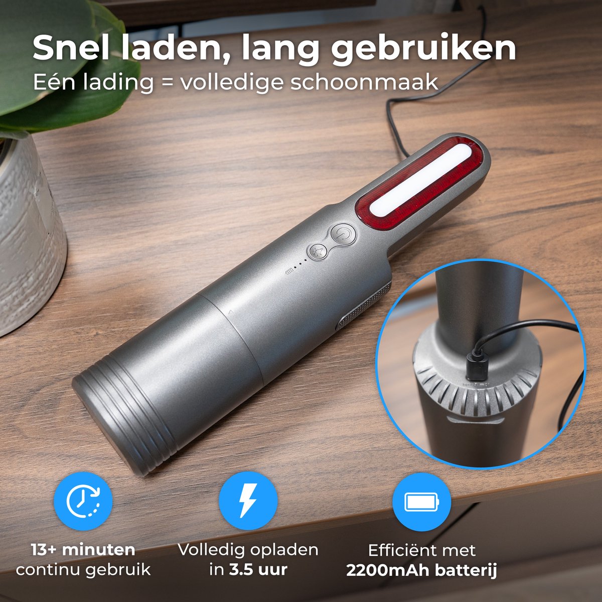 Nuvance Nuvance V8 Handstofzuiger - afbeelding 4