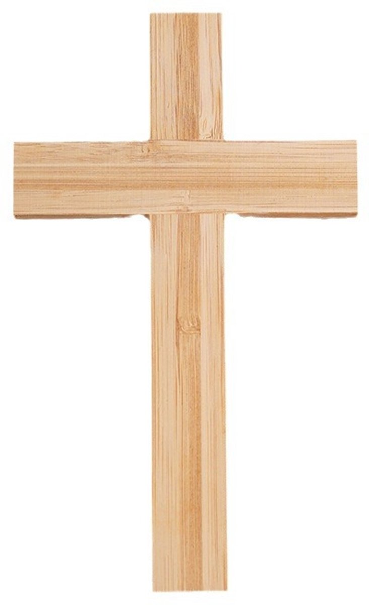 VANDAAG VERZONDEN - Houten Kruis - Groot 16,5cm - Christelijk - Jezus - Bijbel