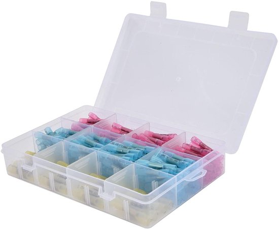 Elecfun 200 stks Butt Splice Connectors 10-22 AWG