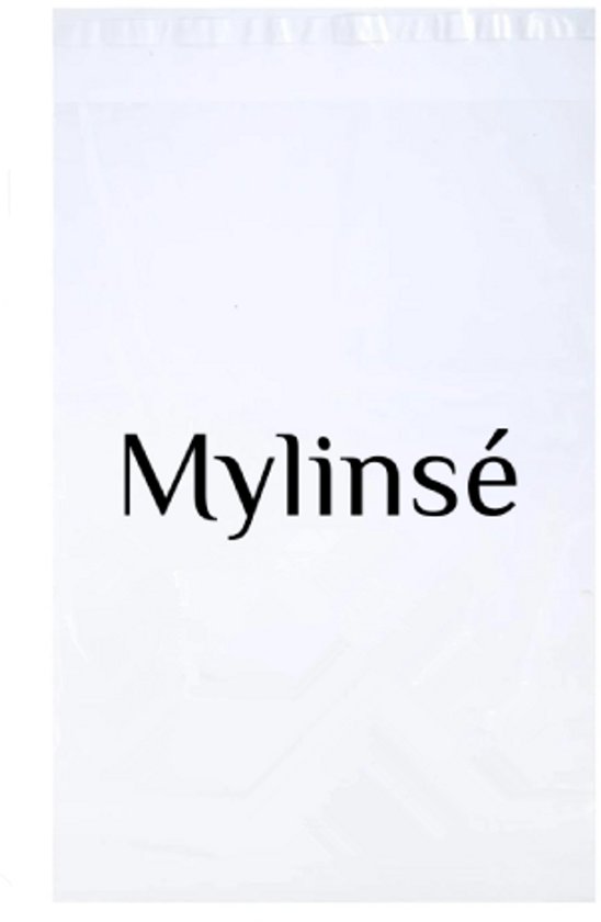 Transparante plastic verpakking met het Mylinsé logo.