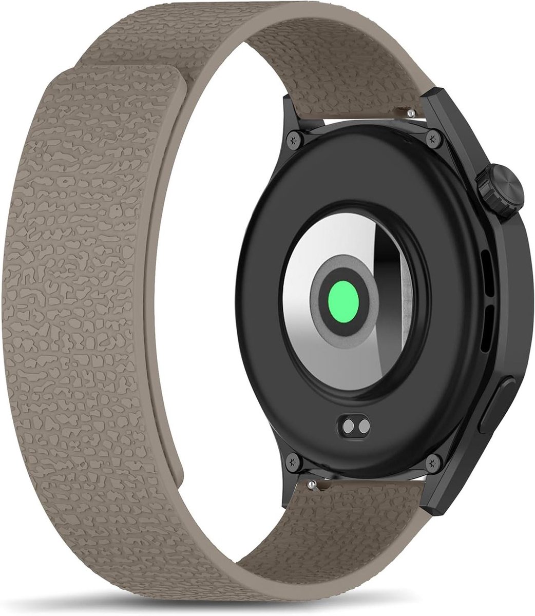 Allecto plus - Siliconen horlogebandje 22 mm - Zacht comfort - Magnetisch - Sportlus - Reservearmband - Xiaomi Watch 2-S4-S3-S2-S1 Pro - Redmi Watch 5 Lite-5 Active - Steen