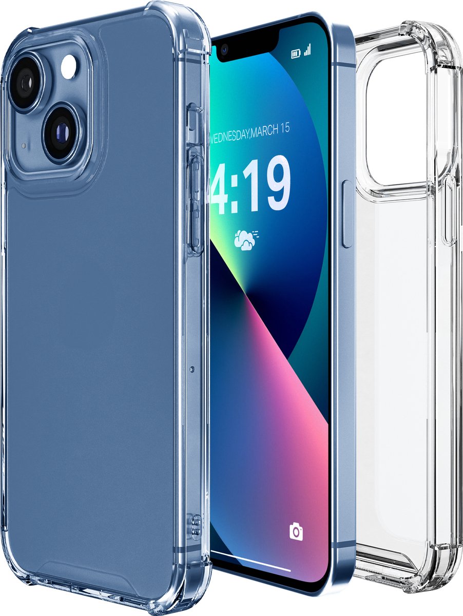 iTech Bumper Hoesje geschikt voor iPhone 13 Mini – Slank, Schokbestendig & Beschermend
