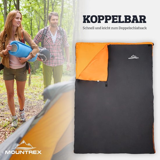 Ultralichte en Compacte Zomerslaapzak (730g) voor Outdoor Kamperen Reizen Festivals (200 x 75 cm) - Koppelbaar van COVACURE — afbeelding 2