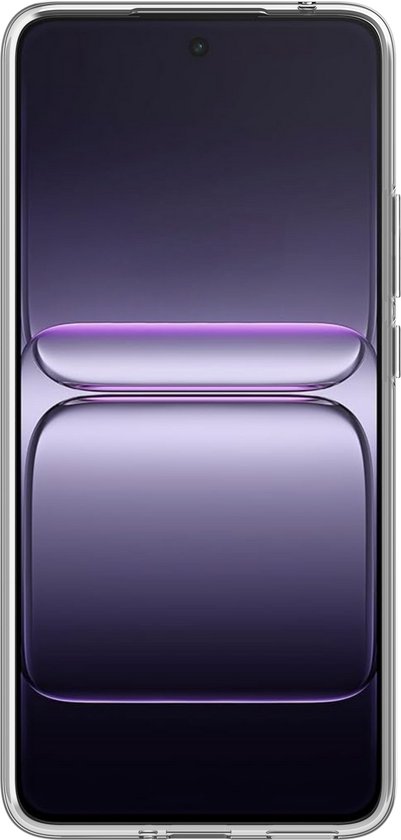Cazy hoesje met koord geschikt voor OnePlus Nord CE5 Hoesje met Koord - Flexibele Case - Transparant