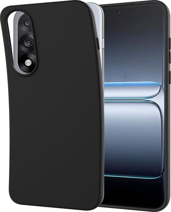 Étui Cazy avec cordon pour OnePlus Nord 5 - Étui flexible - Zwart