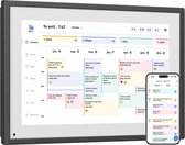 Focket 10,1 inch digitale wandplanner met kalender en takenlijst
