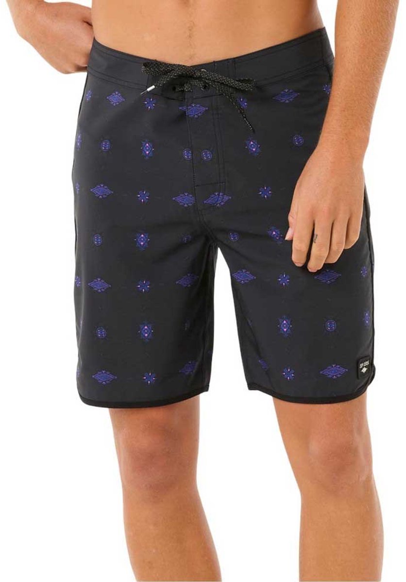 Rip Curl Mirage Micro Diamond Zwembroek 34 Man Zwart