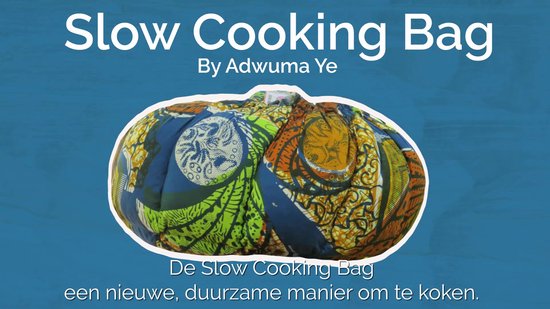 Slow Cooking Bag - XL formaat - Reversible ontwerp (Hooimadam, Hooikist, pannenstoof, Slowcooker zonder stekker)