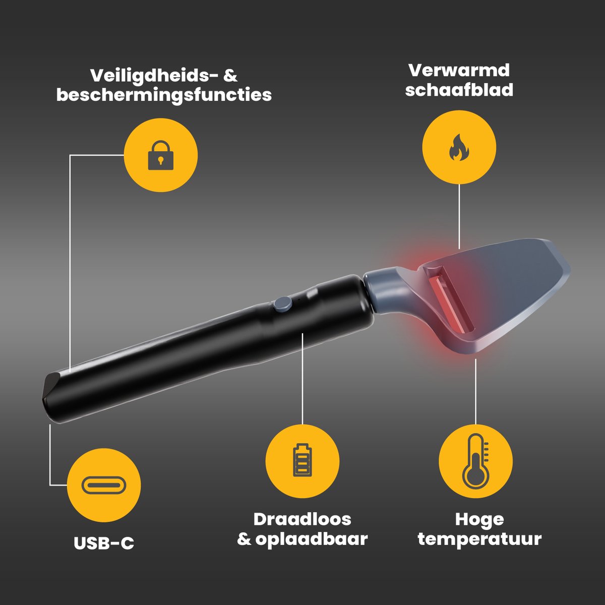 INF Draagbare USB-gevoede Mini Krultang met Keramische Coating - Roze