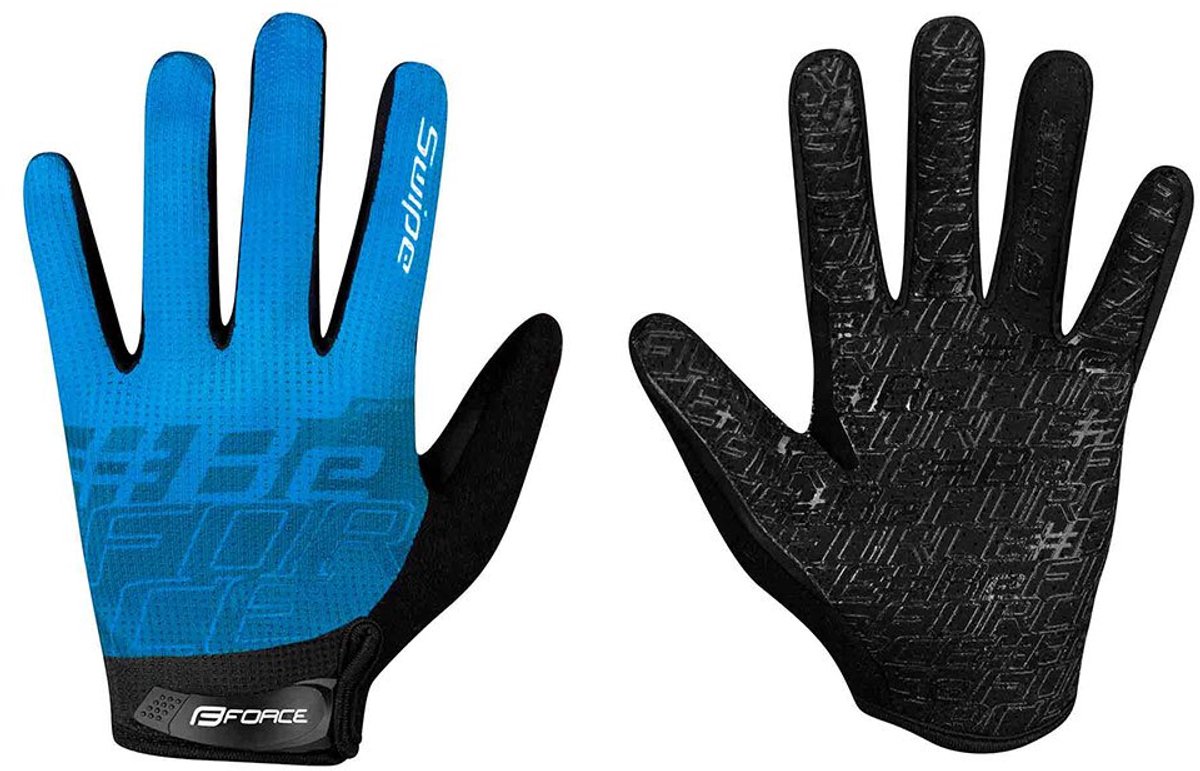 Force Swipe Handschoenen Blauw,Zwart S Man