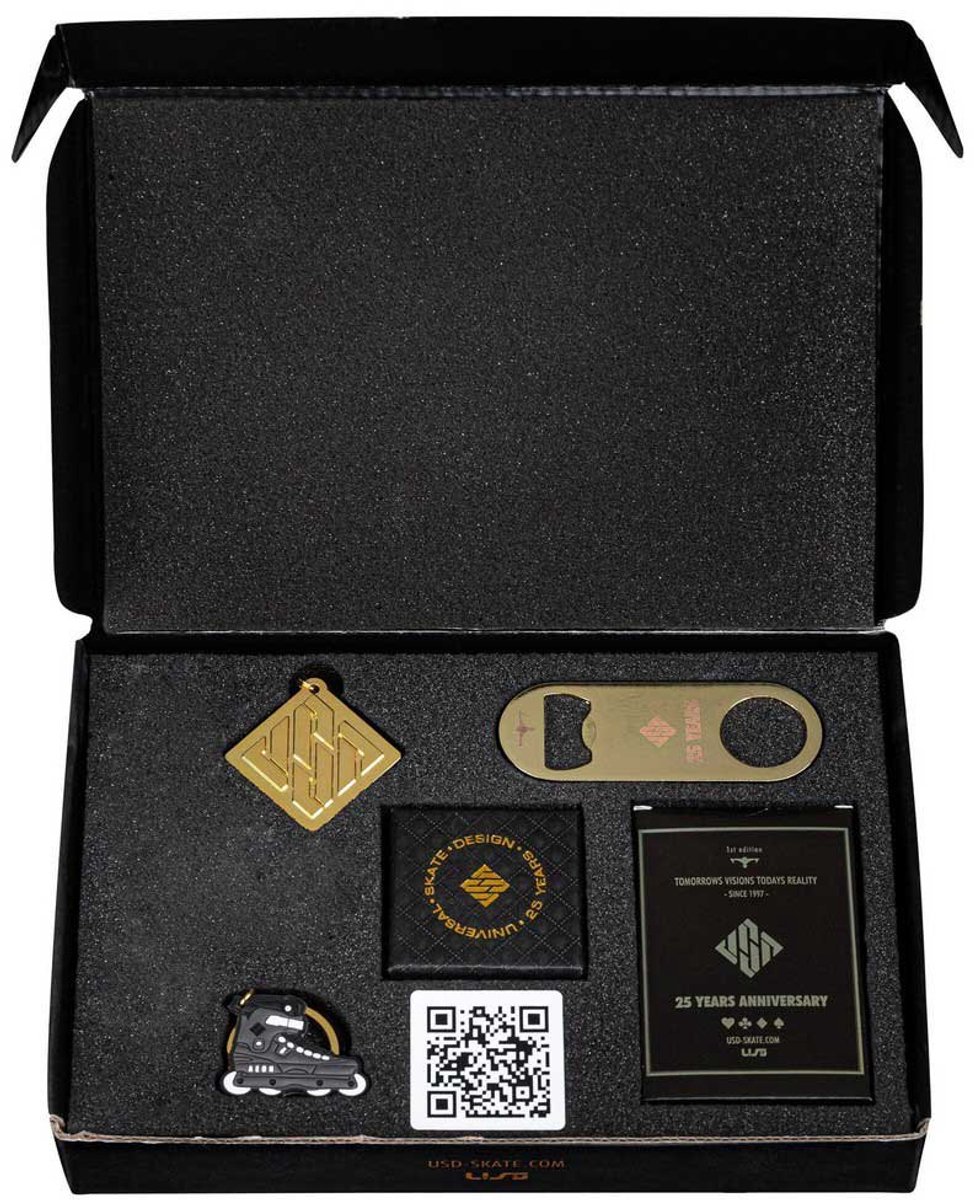 Usd Skates 25 Years Anniversary 64 Mm Sleutelhanger Bruin