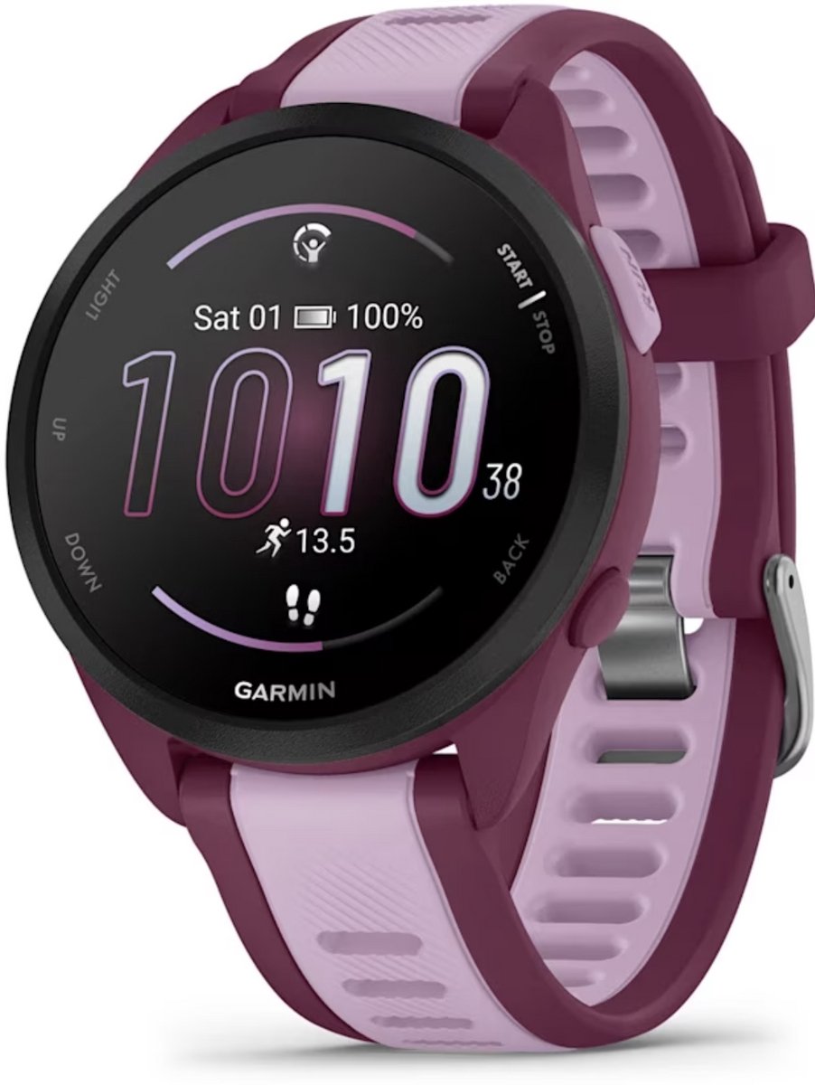Garmin Forerunner 165 Music Smartwatch Berry