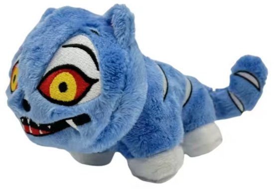 Actica - Demon hunters pluche - 12 cm - Monster - Anime - Tijger - Knuffel - Merchandise - Sinterklaas - Kerst - Fortnite