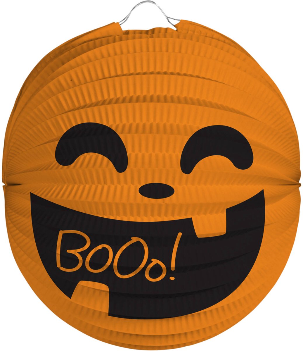 Folat - Bollampion pompoen halloween boOo! - 22 cm