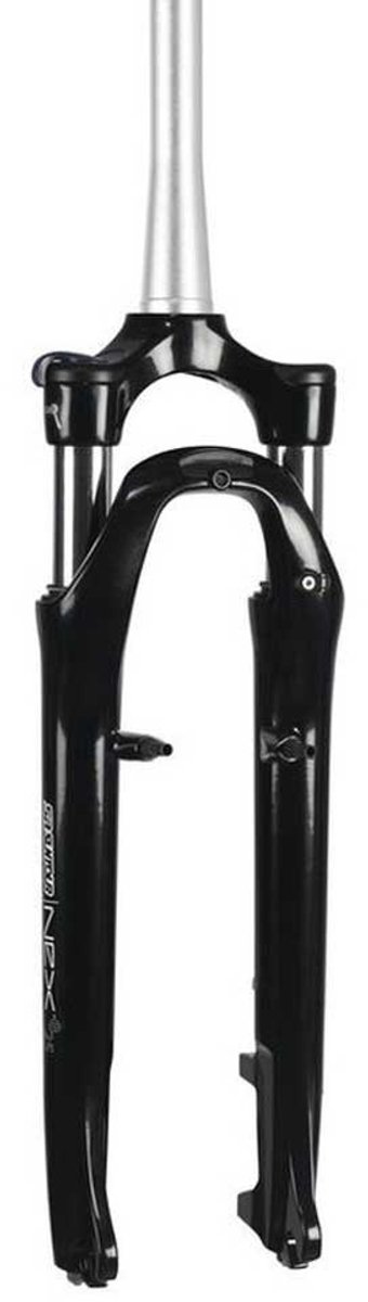 SR Suntour SF18 Nex-E25 HLO P Verende Vork 26" conisch 63 mm, zwart