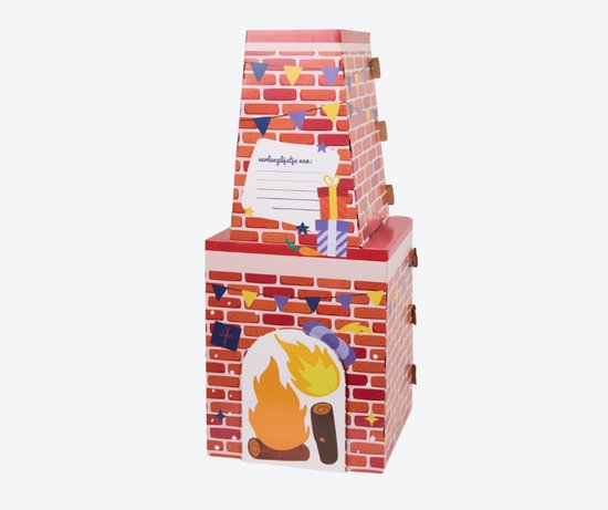 DPF - Sinterklaas decoratie schoorsteen xl