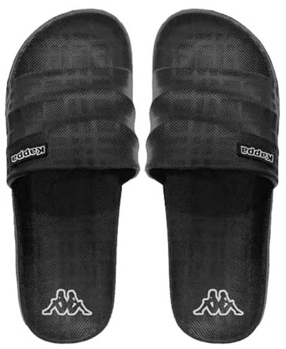 Kappa Klinto Slippers Man Vrouw Zwart