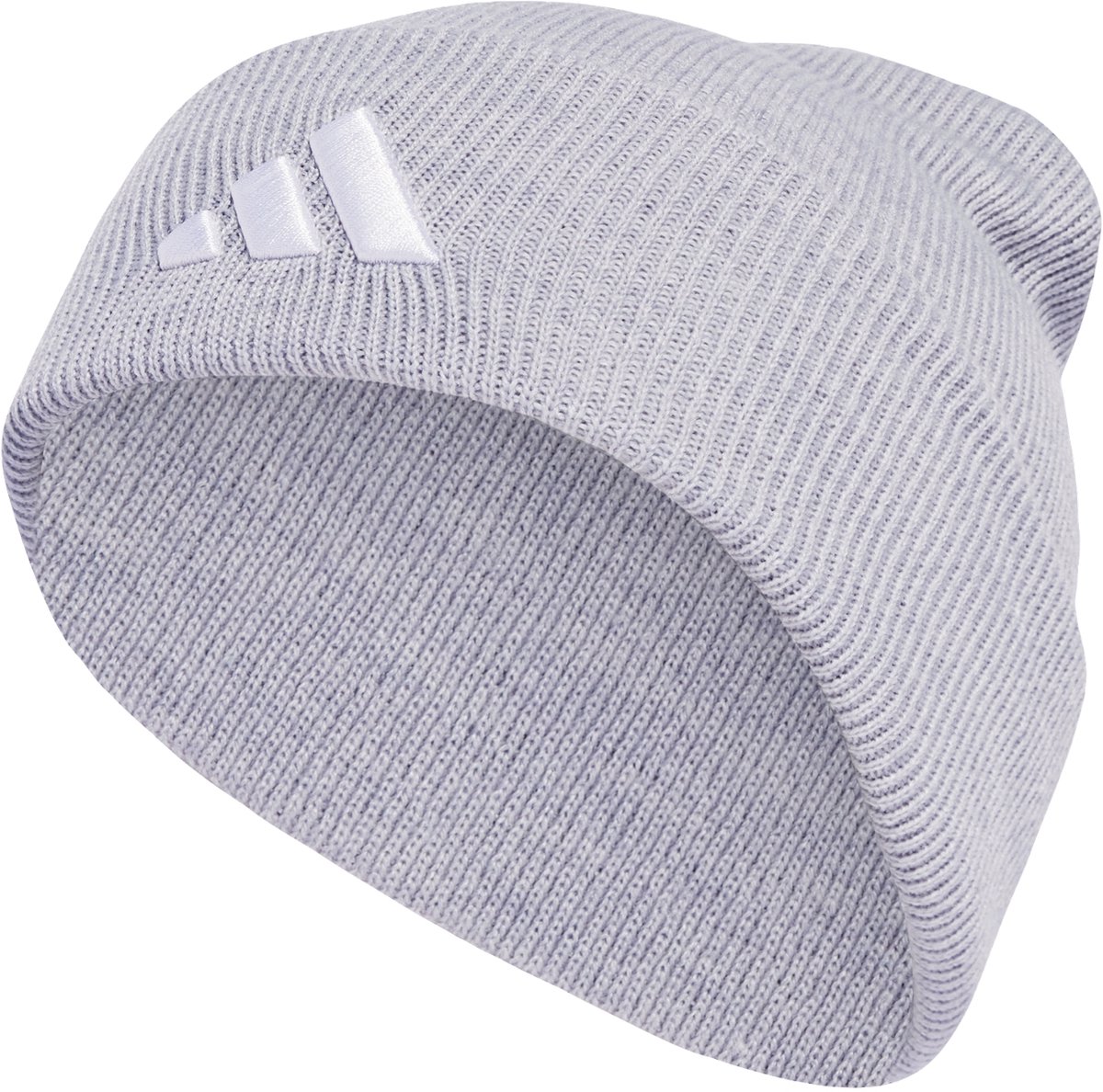 adidas Sportswear New Logo Beanie met Rand Unisex Grijs