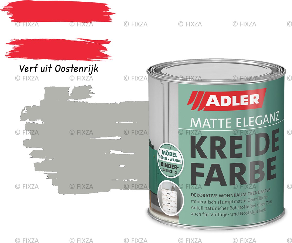 ADLER Vivido Krijtverf – Bergschaap – Duurzame matte verf voor hout, meubels, deuren, metaal en kunststof – 375 ml