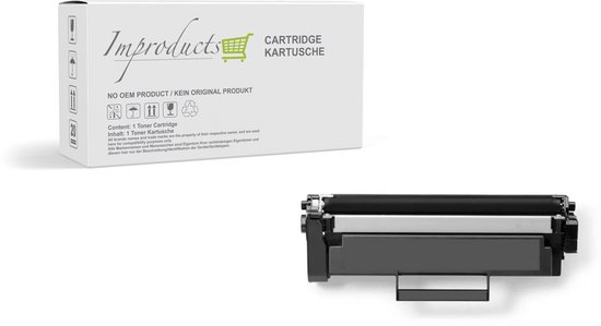 Improducts® Toner – Alternatief Brother TN-1150 / TN1150 – Zwart – Hoge Inhoud – Geschikt voor Brother Laserprinters