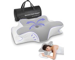 Neksteunkussen, ergonomisch orthopedisch kussen voor optimale ondersteuning