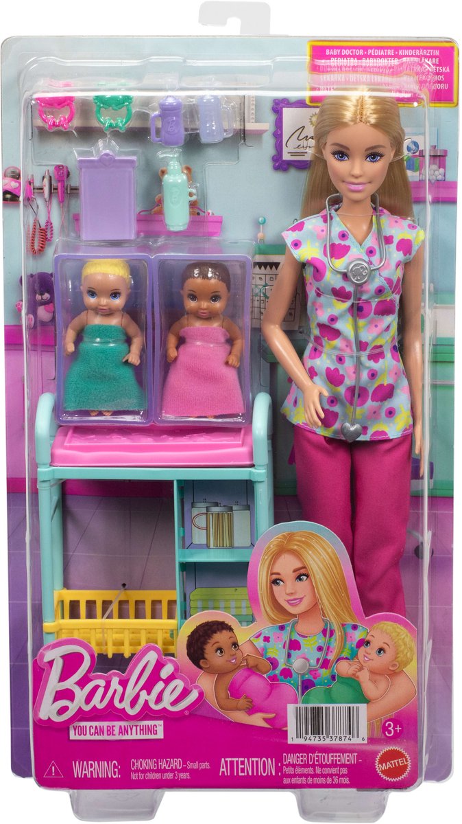 Barbie Careers Baby Dokterpop — afbeelding 6