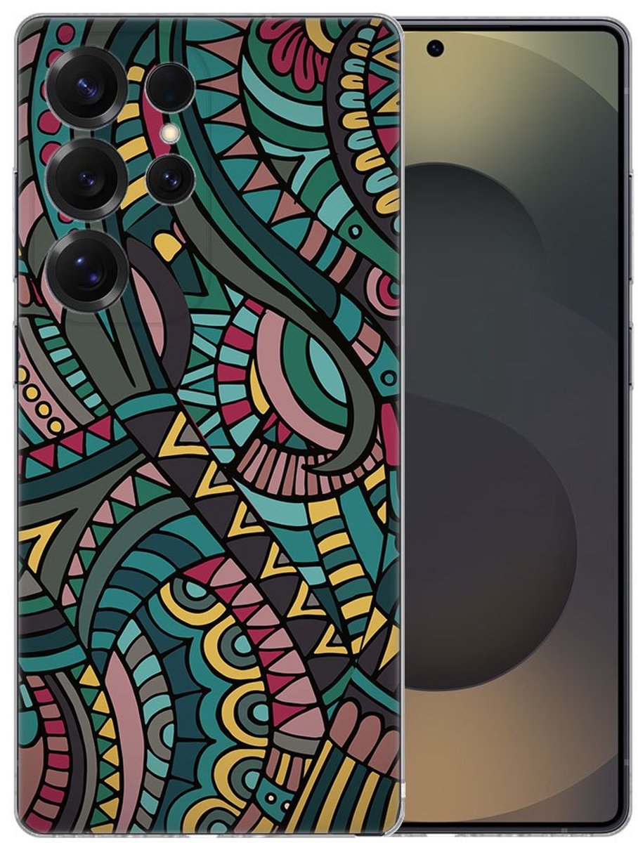 TPU Hoesje Samsung Galaxy S25 Ultra - Aztec Backcover