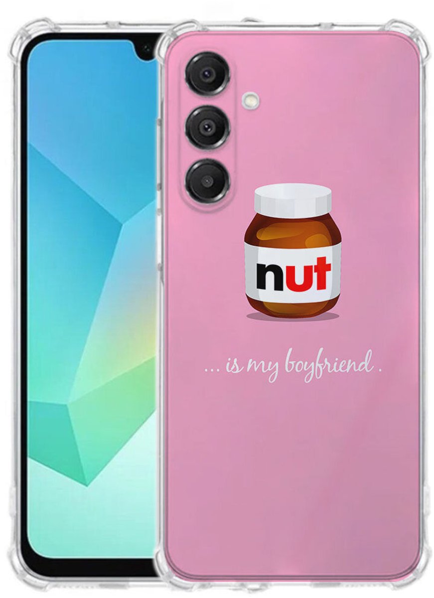 TPU Telefoonhoesje Samsung Galaxy A17 - Nut Boyfriend schokabsorberende backcover