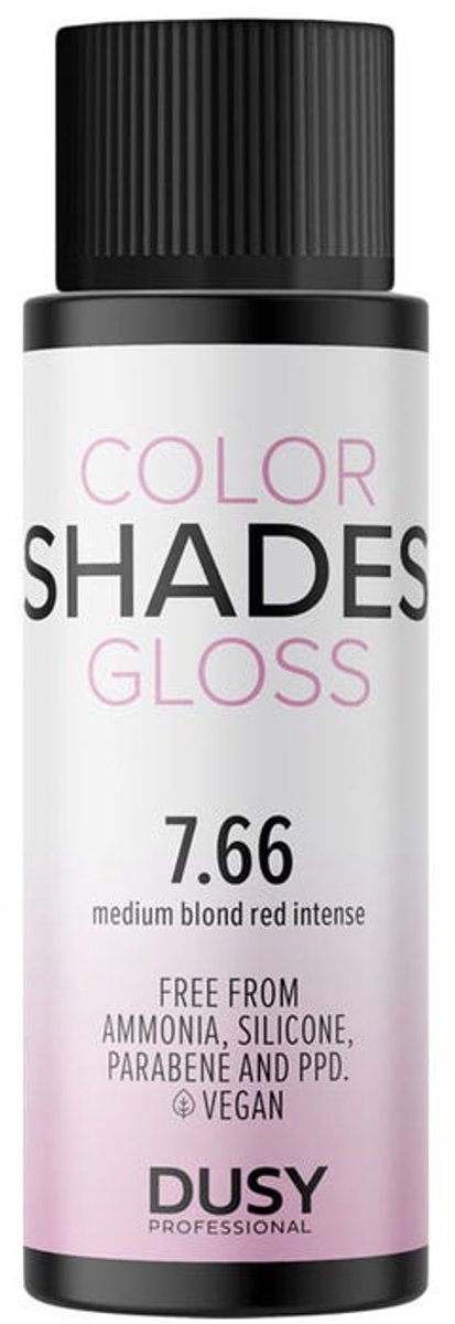dusy professional Color Shades 7.66 Medium Blonde Red Intensive 60 ml