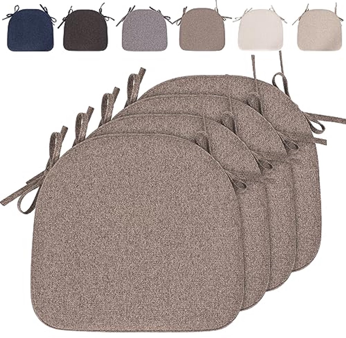 Comfortabel Halfrond Zitkussen voor Stoelen - Antislip en Wasbaar