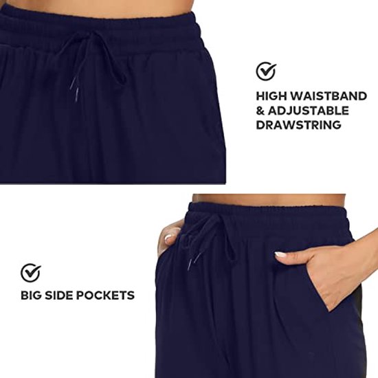 Yoga High Waist Broek voor Dames - Ondoorzichtig, Ideaal voor Workout, Running en Gym — afbeelding 2