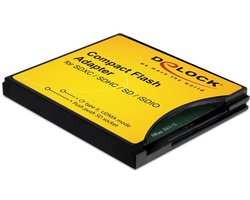 Top 10 beste CompactFlash kaarten en kaartlezers 2026: DeLOCK CompactFlash Type II SD-adapter