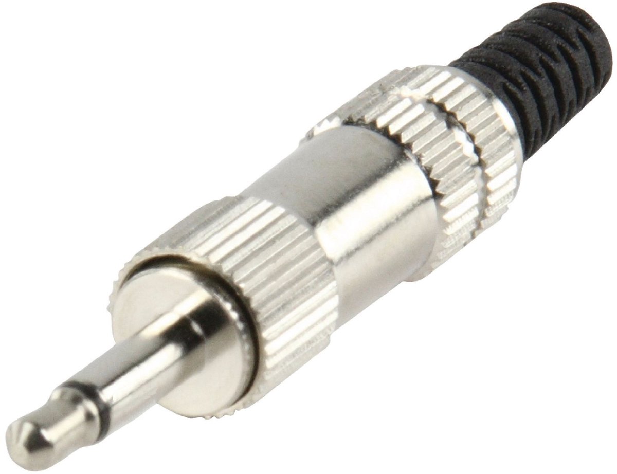Lumberg KLS 22 3,5mm Jack (m) connector - metaal - 2-polig / mono