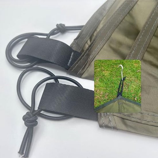 Man Tipi Hot Tent voor Winter Camping en Backpacken - Waterdichte Survival Bivvy — afbeelding 5