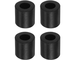 Allecto plus - Rubberen afstandhouders (4 stuks) voor huis, auto's, boot - Neopreen isolator pads, ronde trillingsdemper