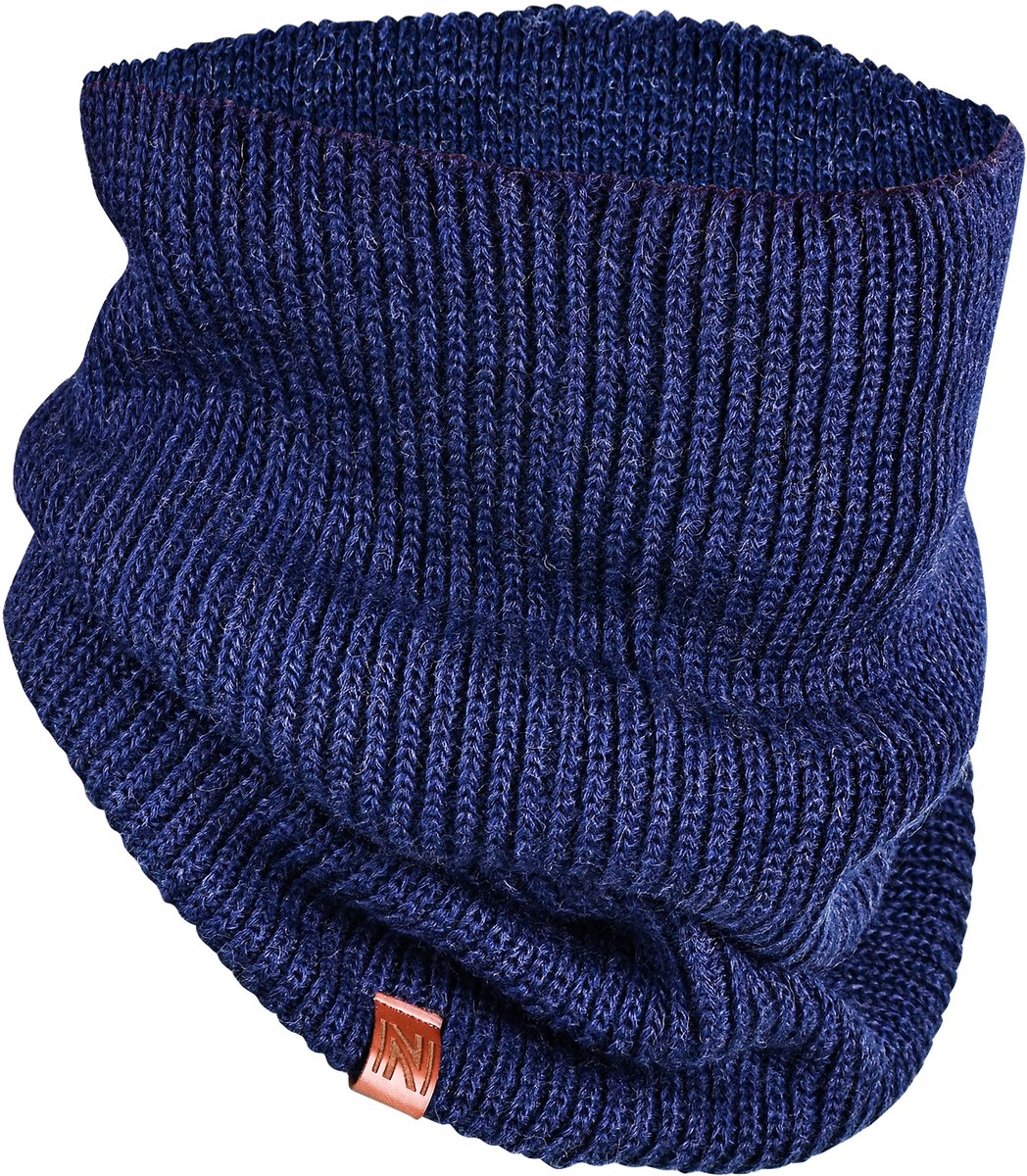 Norfolk Winterset - 70% Merino Wol Muts - Handschoenen en Nekwarmer Set - Premium Gebreide, Warm en Zacht - Cadeauset - L/XL - Blauw — cadeau in Mode & Accessoires - foto 2