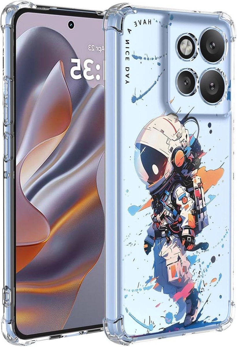 Allecto plus - Schokbestendig Hoesje voor Smartphone, Ultrdun en Zacht, Transparant Design