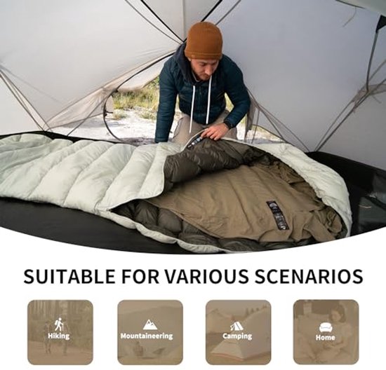 Ultralichte Slaapzak Liner - Ideaal voor Backpacken en Kamperen — afbeelding 3