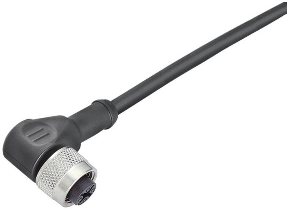 binder 79-3434-35-04 Sensor/actuator connector, geassembleerd M12 Aantal polen (sensoren): 3 Bus, haaks 5.00 m 1 stuk(s
